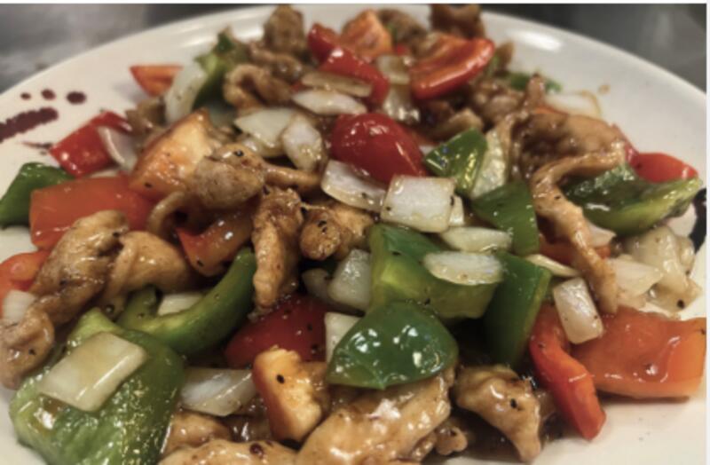 (D) Black Pepper Chicken