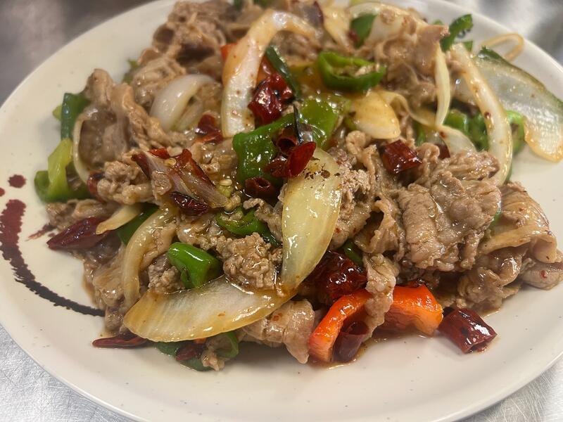 Spicy Beef w. Sichuan Pepper
