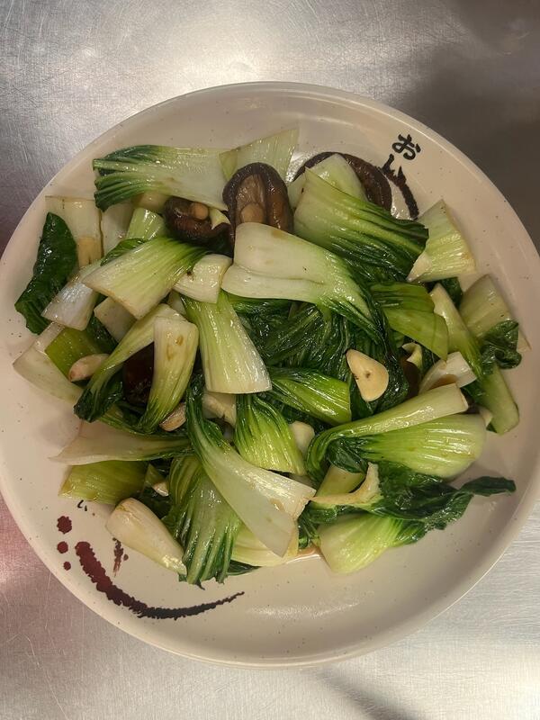 Shiitake Mushroom with Bok Choy