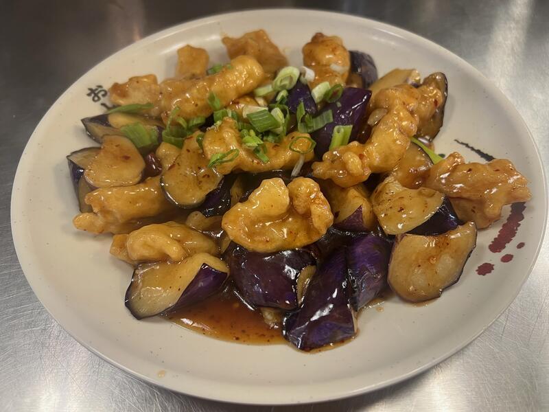 Fish Fillet w. Eggplant