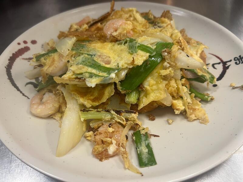 Fresh Shrimp Scrambled Egg
