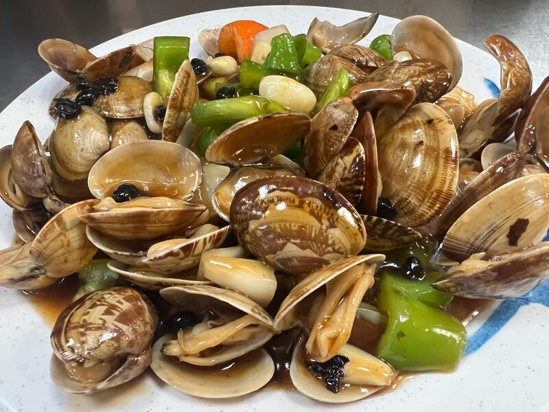 Clams w. Black Bean Sauce